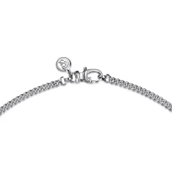 Discount Gabriel & Co. 24 Inch 3mm 925 Sterling Silver Men's Solid Cuban Link Chain Necklace