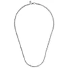 Gabriel & Co. 20 Inch 3.2mm 925 Sterling Silver Men's Solid Wheat Chain Necklace