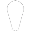 Sale Gabriel & Co. 22 Inch 3.5mm 925 Sterling Silver Men's Solid Round Box Chain Necklace