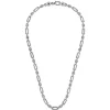 Discount Gabriel & Co. 22 Inch 5.50mm 925 Sterling Silver Men's Solid Faceted Link Chain Necklace