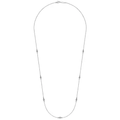 Outlet Gabriel & Co. 24 inch 925 Sterling Silver Beaded Necklace