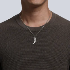 Online Gabriel & Co. 22 Inch 925 Sterling Silver Horn Pendant Necklace