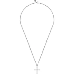 Outlet Gabriel & Co. 22 Inch 925 Sterling Silver Twisted Rope Cross Pendant Necklace
