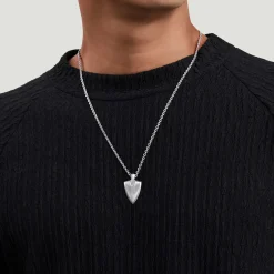 Discount Gabriel & Co. 22 Inch 925 Sterling Silver Wheat Arrowhead Pendant Necklace