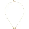 Outlet Gabriel & Co. Infinity - 14K Yellow Gold Diamond Cut Infinity Necklace
