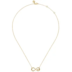 Outlet Gabriel & Co. Infinity - 14K Yellow Gold Heart Infinity Necklace