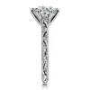 Sale Gabriel & Co. Isolde - 14K White Gold Round Solitaire Diamond Engagement Ring