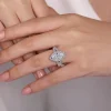 Hot Gabriel & Co. James - 14K White Gold Marquise Shape Halo Diamond Engagement Ring