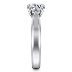 Discount Gabriel & Co. Jamie - 14K White Gold Round Diamond Engagement Ring