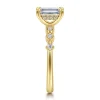 Online Gabriel & Co. Joplin - 14K Yellow Gold Emerald Cut Diamond Engagement Ring