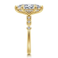 Online Gabriel & Co. Joplin - 14K Yellow Gold Marquise Shape Diamond Engagement Ring