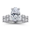 Discount Gabriel & Co. Juliet - 14K White Gold Oval Diamond Engagement Ring