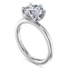 Online Gabriel & Co. Kamera - 14K White Gold Round Solitaire Engagement Ring