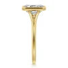 Online Gabriel & Co. Kaya - 14K Yellow Gold Bezel Set Emerald Cut Solitaire Diamond Engagement Ring