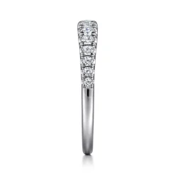 Discount Gabriel & Co. Kiana - Platinum Diamond Anniversary Band - 0.5 ct