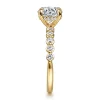 Online Gabriel & Co. Kim - 14K Yellow Gold Round Diamond Engagement Ring