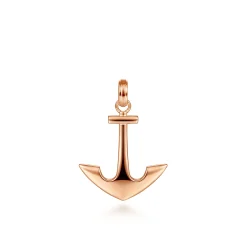 Hot Gabriel & Co. 14K Rose Gold Anchor Pendant