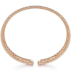 Discount Gabriel & Co. 14K Rose Gold Bujukan Cuff Bracelet