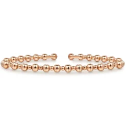Sale Gabriel & Co. 14K Rose Gold Bujukan Open Bangle