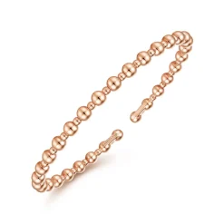 Sale Gabriel & Co. 14K Rose Gold Bujukan Open Bangle