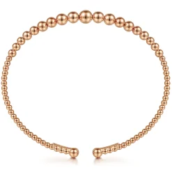 Outlet Gabriel & Co. 14K Rose Gold Bujukan Open Bangle