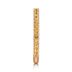 Sale Gabriel & Co. 14K Rose Gold Citrine Stackable Ring