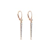Sale Gabriel & Co. 14K Rose Gold Diamond Spike Drop Earrings