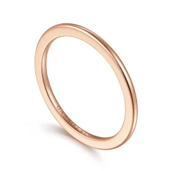 Clearance Gabriel & Co. 14K Rose Gold 1mm Mini Spacer Band