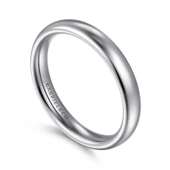 Best Gabriel & Co. 14K White Gold Anniversary Band