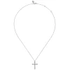 Outlet Gabriel & Co. 14K White Gold Bujukan Cross Diamond Pendant Necklace