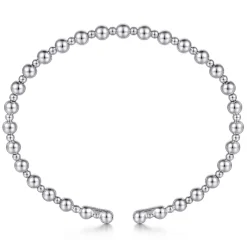 Discount Gabriel & Co. 14K White Gold Bujukan Open Bangle