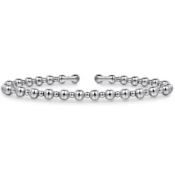 Discount Gabriel & Co. 14K White Gold Bujukan Open Bangle