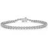 Hot Gabriel & Co. 14K White Gold Buttercup Diamond Tennis Bracelet