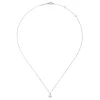 Clearance Gabriel & Co. 14K White Gold Diamond Anchor Pendant Necklace