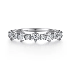Outlet Gabriel & Co. 14K White Gold Diamond Anniversary Band - 0.5 ct