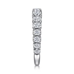 Clearance Gabriel & Co. 14K White Gold Diamond Anniversary Band - 1 ct