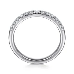Discount Gabriel & Co. 14K White Gold Diamond Anniversary Band - 0.27 ct
