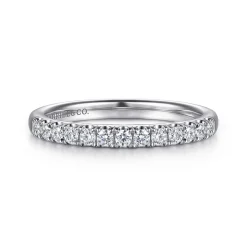 Discount Gabriel & Co. 14K White Gold Diamond Anniversary Band - 0.27 ct