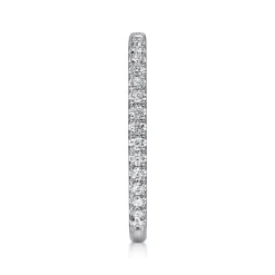 Best Gabriel & Co. 14K White Gold Diamond Anniversary Band - 0.33 ct