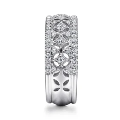 Hot Gabriel & Co. 14K White Gold Diamond Anniversary Band - 0.5 ct