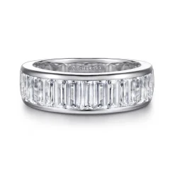 Clearance Gabriel & Co. 14K White Gold Diamond Anniversary Band - 1.59 ct