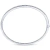 Clearance Gabriel & Co. 14K White Gold Diamond Bangle
