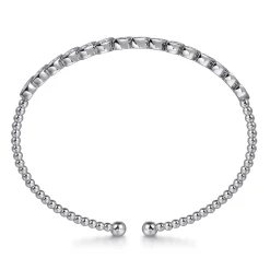 Sale Gabriel & Co. 14K White Gold Diamond Bangle