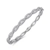 Hot Gabriel & Co. 14K White Gold Diamond Bangle