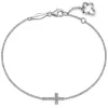 Gabriel & Co. 14K White Gold Diamond Cross Bracelet