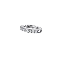 Clearance Gabriel & Co. 14K White Gold Diamond Cuff Earring