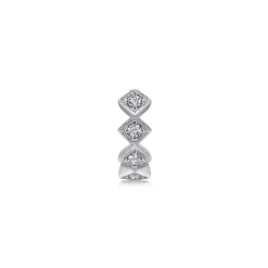Clearance Gabriel & Co. 14K White Gold Diamond Cuff Earring