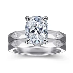 Hot Gabriel & Co. 14K White Gold Diamond Engagement Ring
