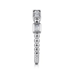 Gabriel & Co. 14K White Gold Diamond Ladies Ring