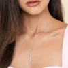 Outlet Gabriel & Co. 14K White Gold Diamond Lariat Necklace